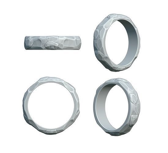 Stone band size 9 3D print model