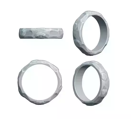 Stone band size 9 3D print model