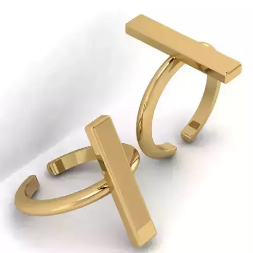 3d-model fashion simple ring