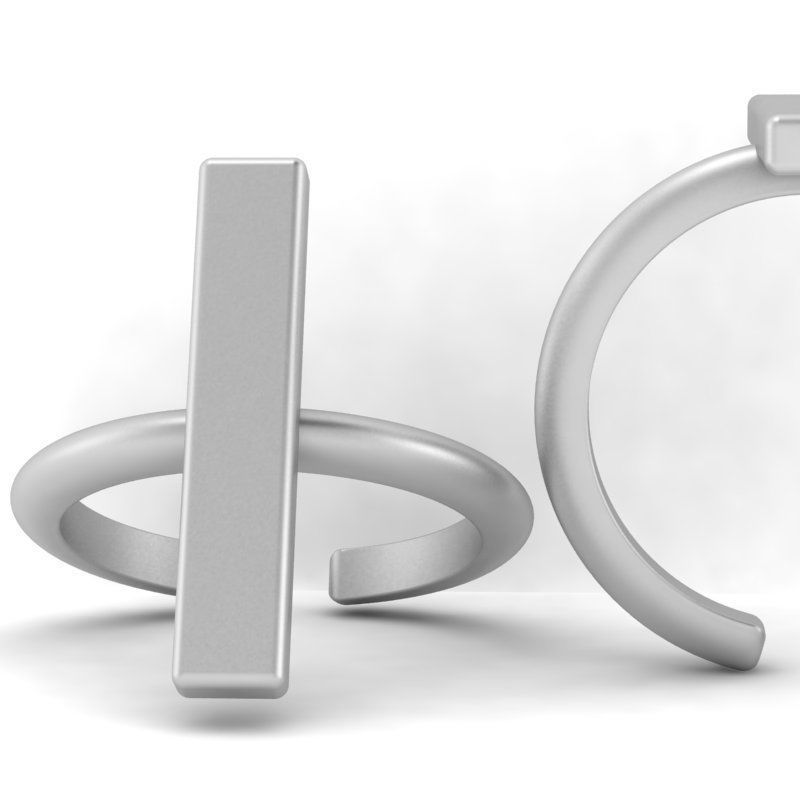 3d-model fashion simple ring 3D print model_11