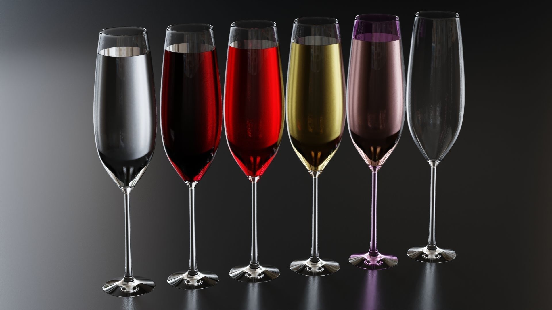 Wine glass 4 3D model_1