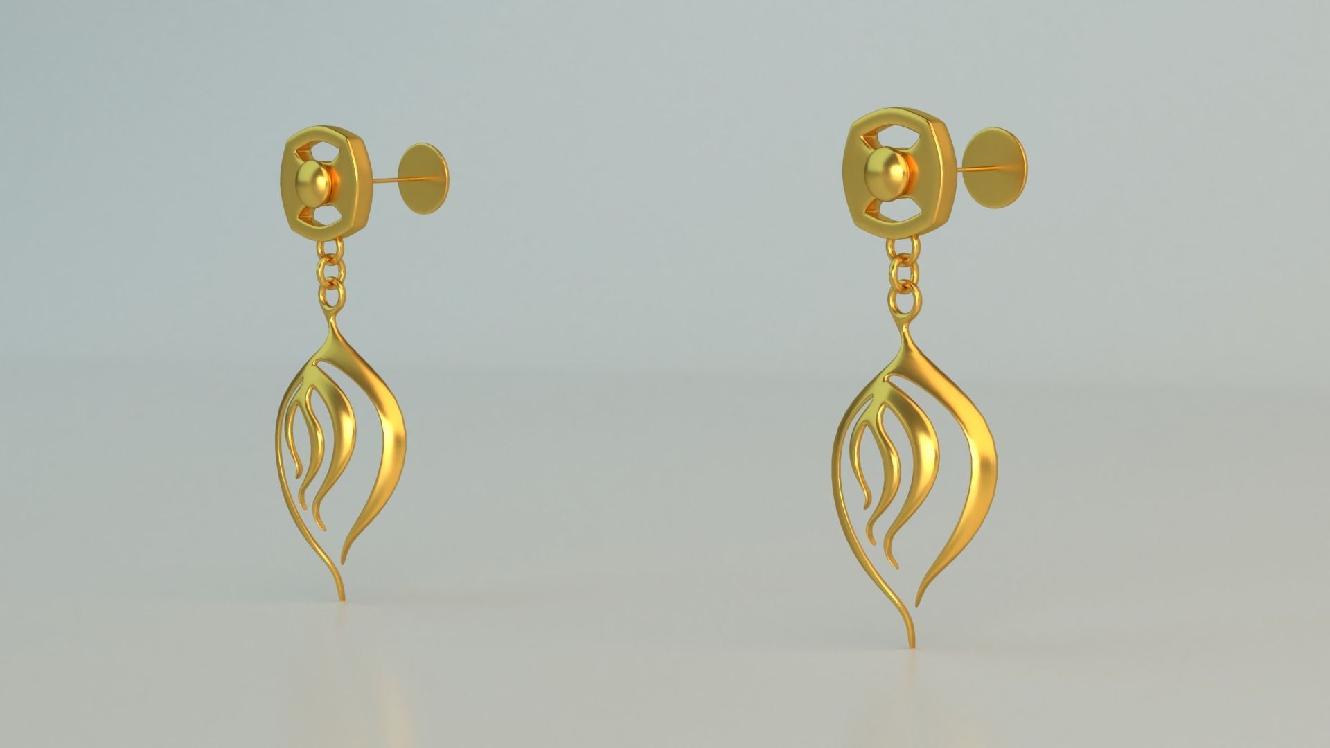 Ear Rings 3D model_2