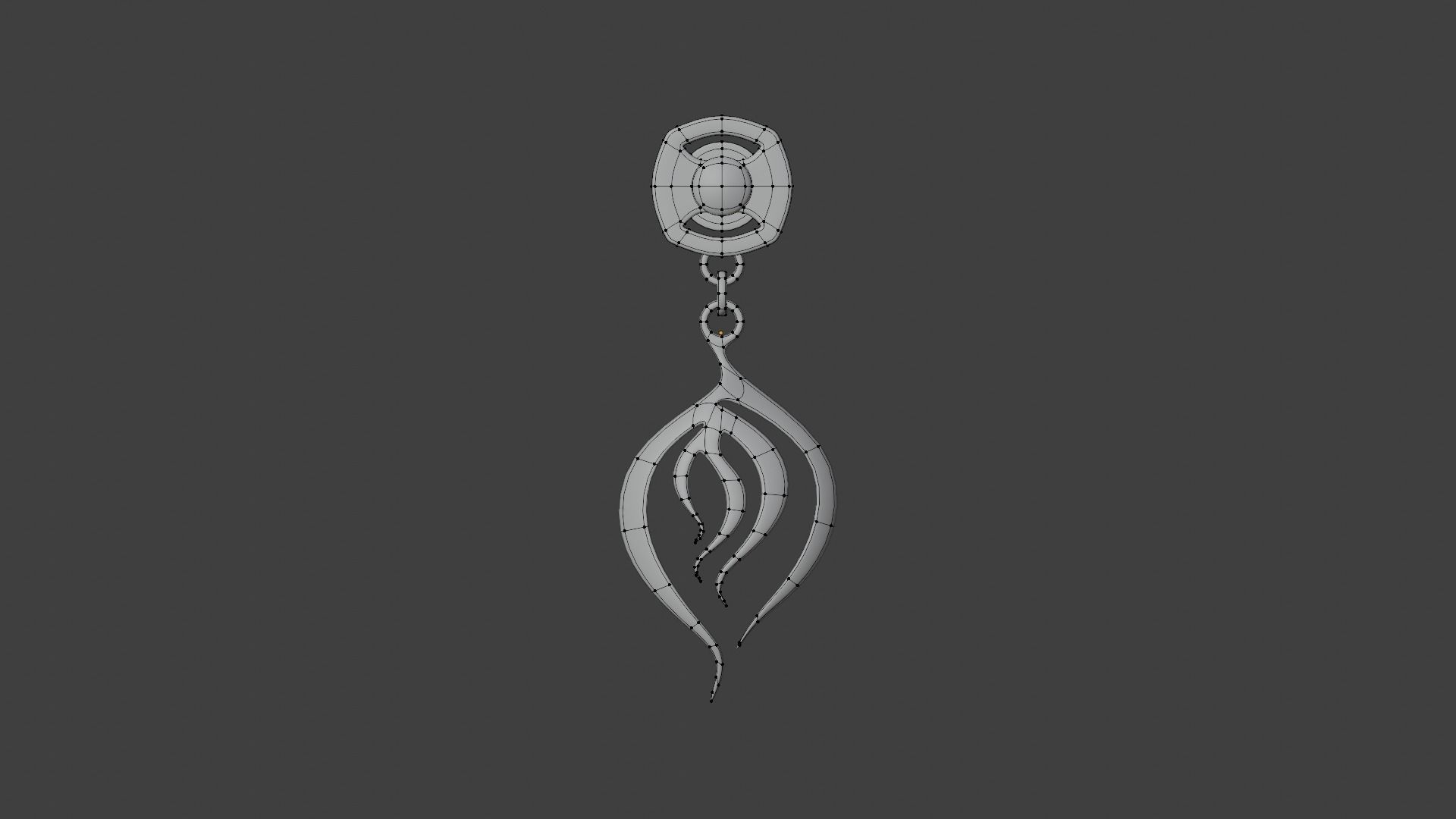 Ear Rings 3D model_4