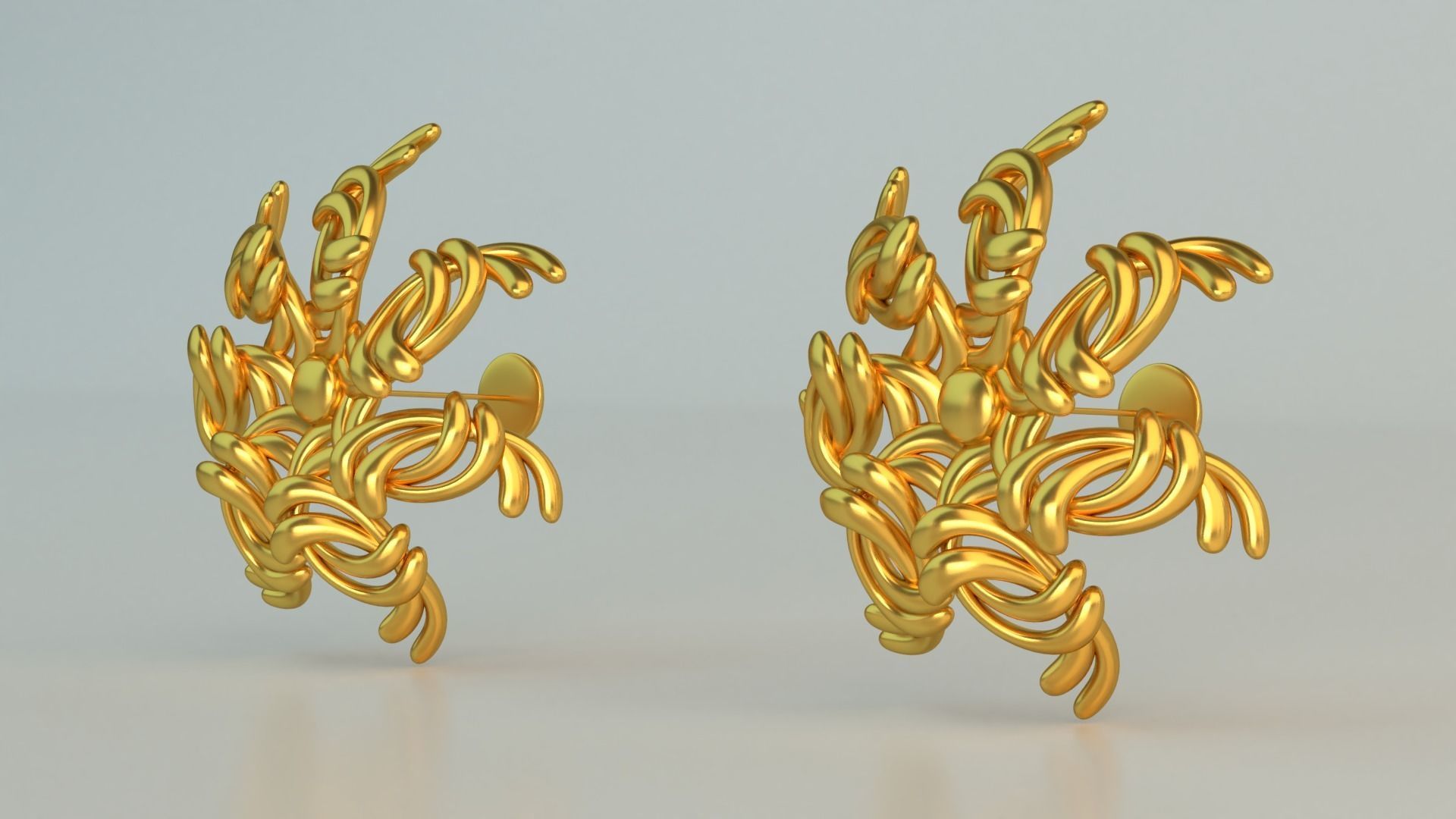 Ear Rings 3D model_2