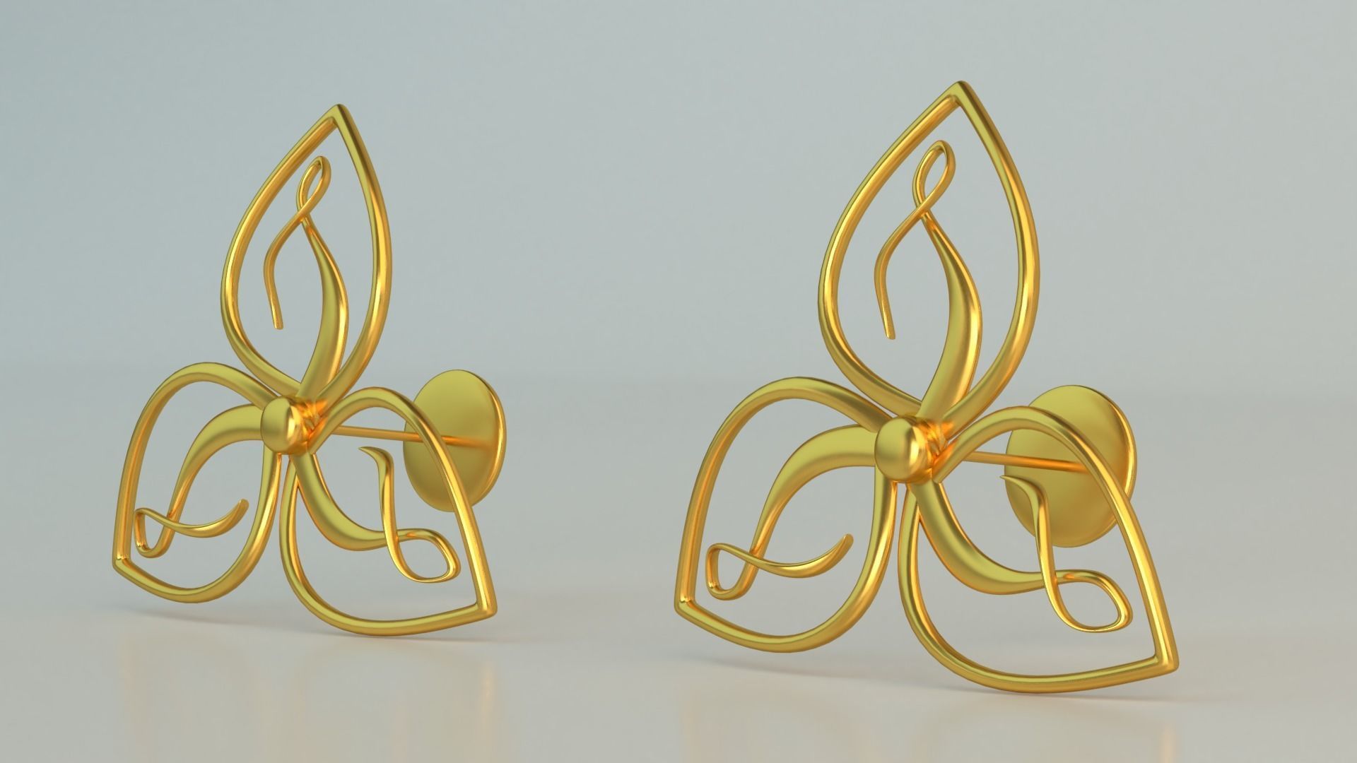 Ear Rings 3D model_2