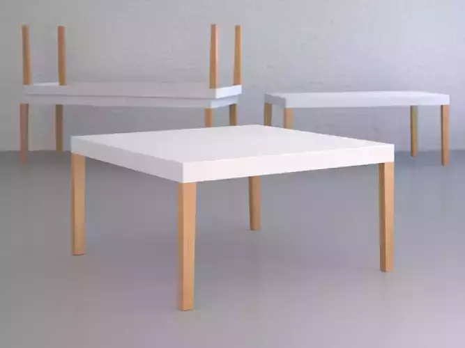 San Dining Tables 3D model