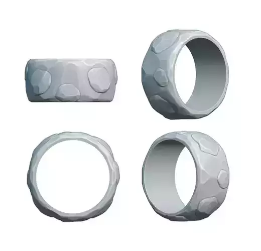 Stone band thicker  3D print model