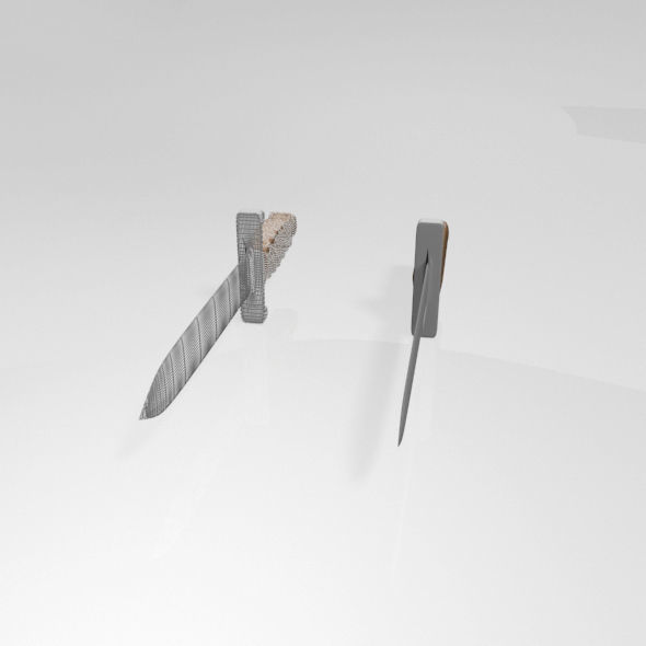 Dagger 01 3D model_9