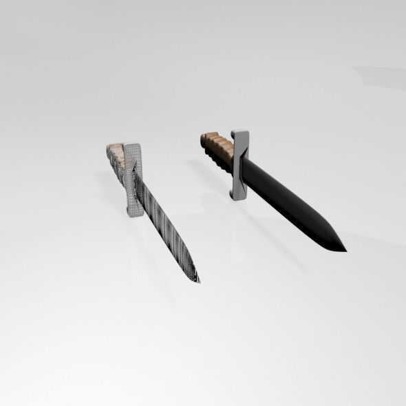 Dagger 01 3D model_10