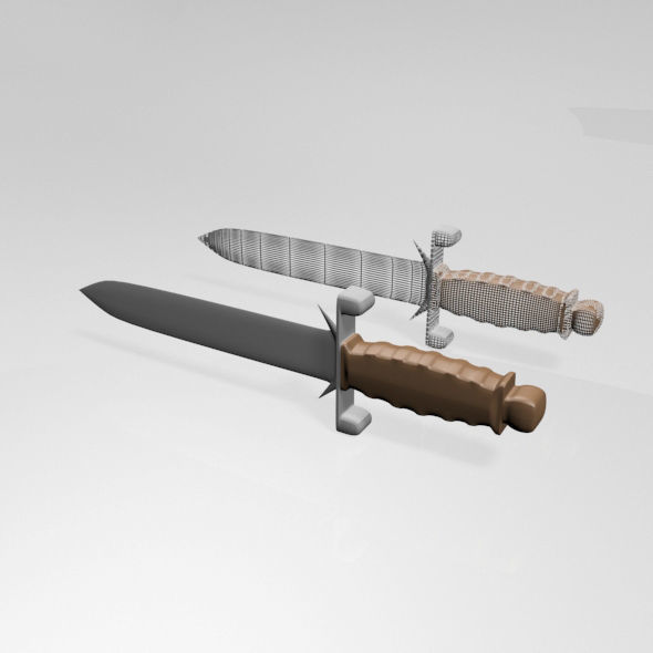 Dagger 01 3D model_17