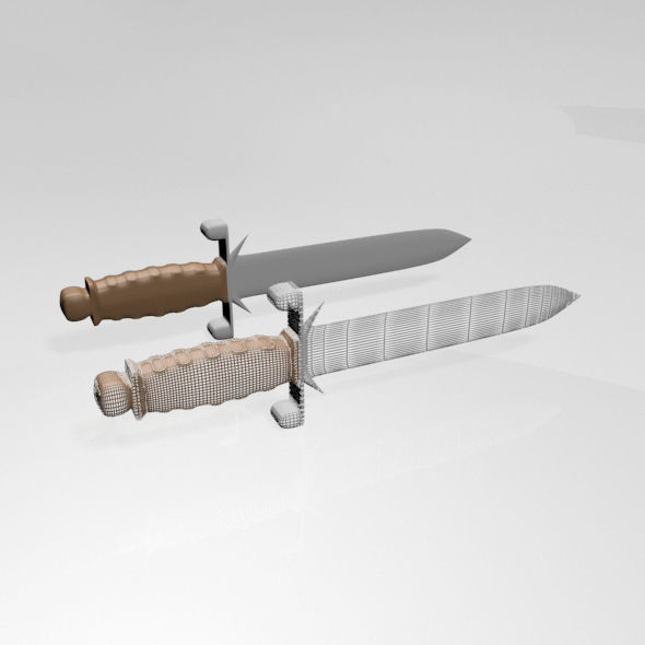 Dagger 01 3D model_13