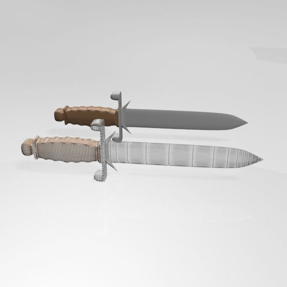 Dagger 01 3D model_12