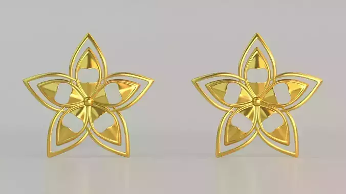 EarRings pair of gold plated