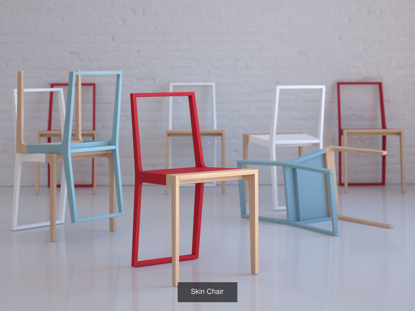 San Dining set 3D Model Collection_2