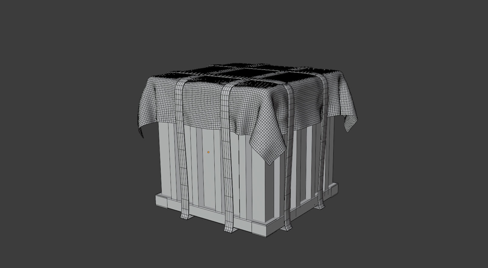 Big Air Drop Low-poly 3D model_6