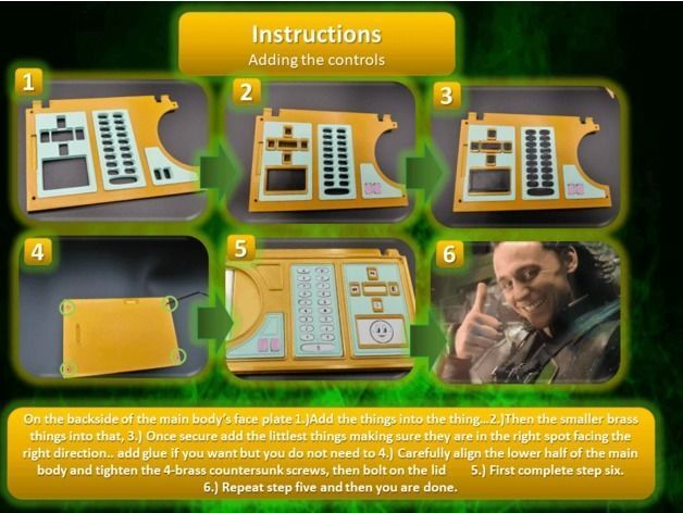 Loki TVA TemPad Free 3D print model_23