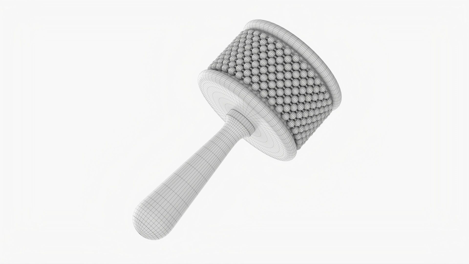 Cabasa light 3D model_5