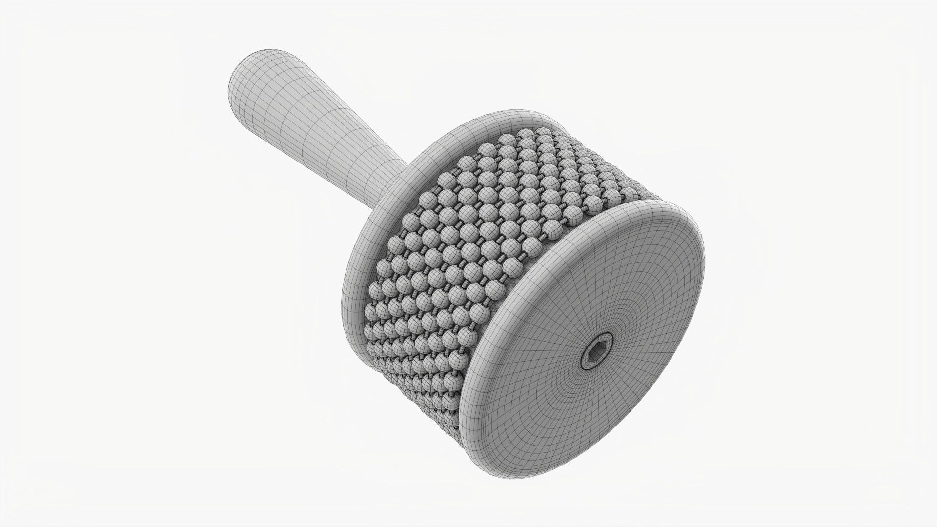 Cabasa light 3D model_6