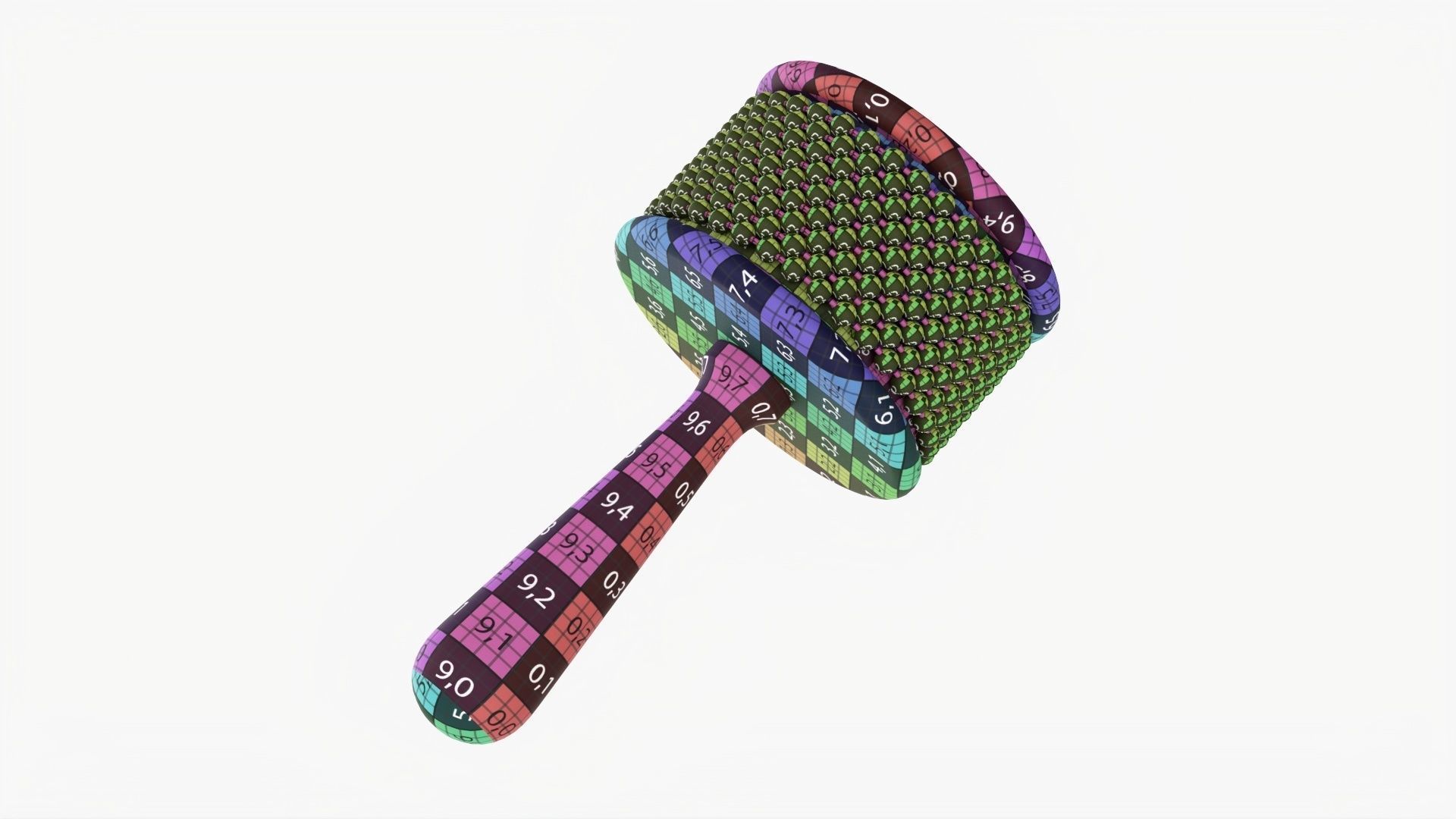 Cabasa light 3D model_10