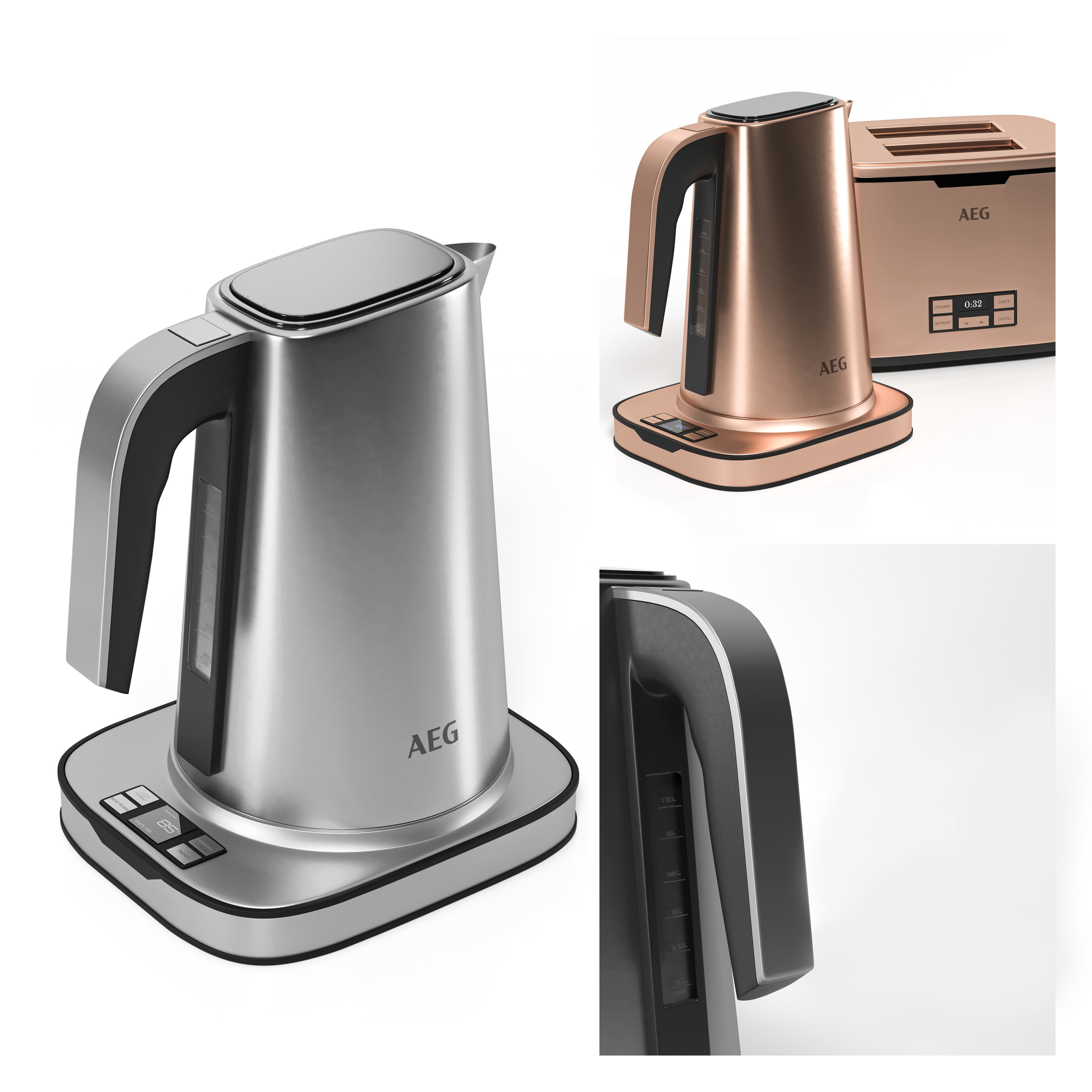 AEG Appliances Set 3D model_4
