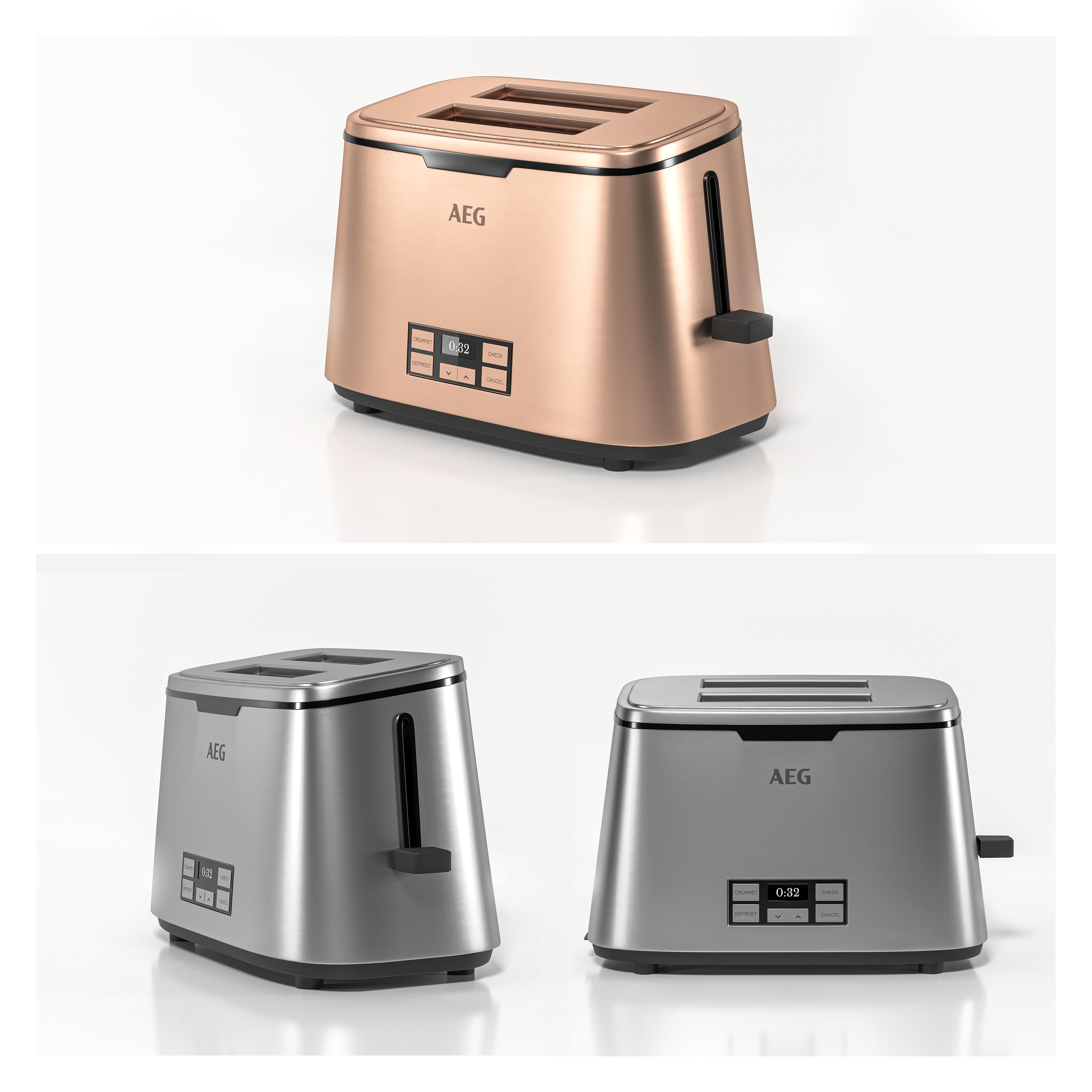 AEG Appliances Set 3D model_1