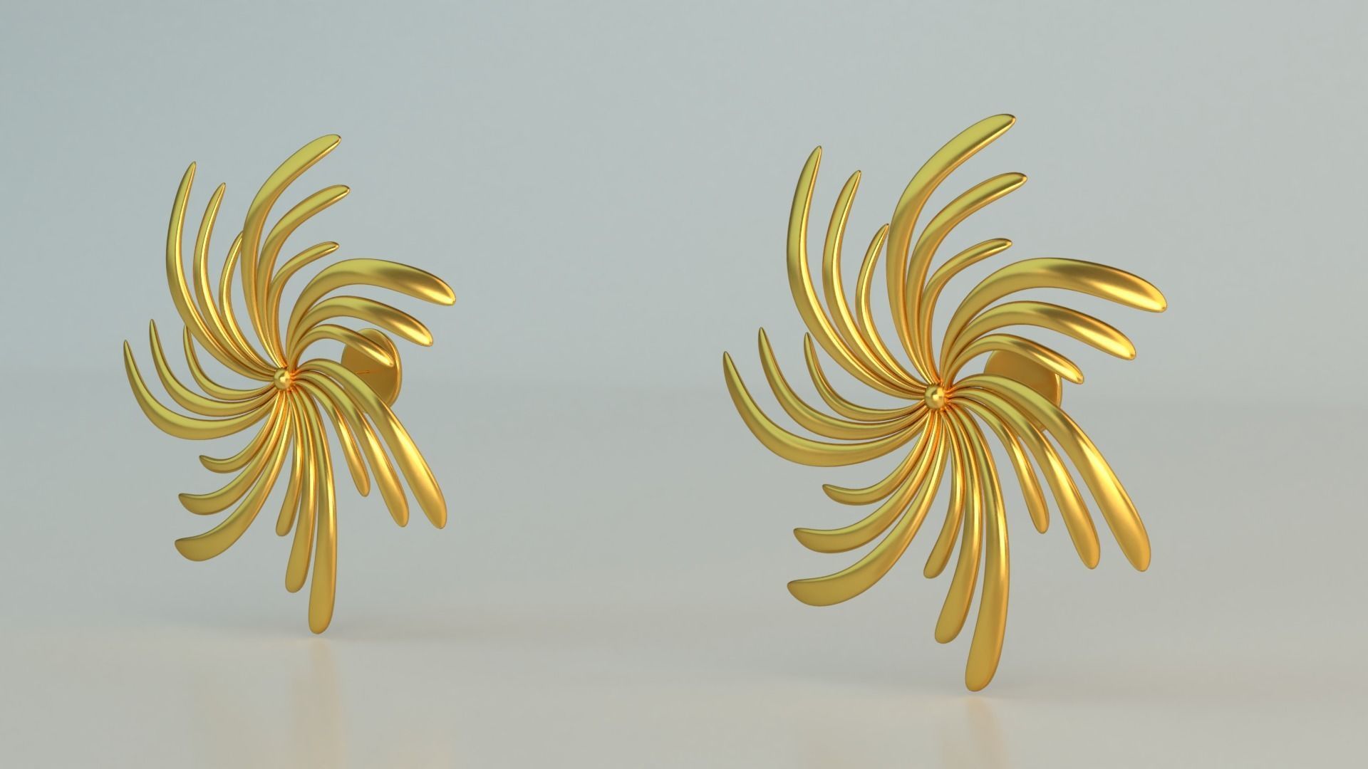 Ear Rings 3D model_2