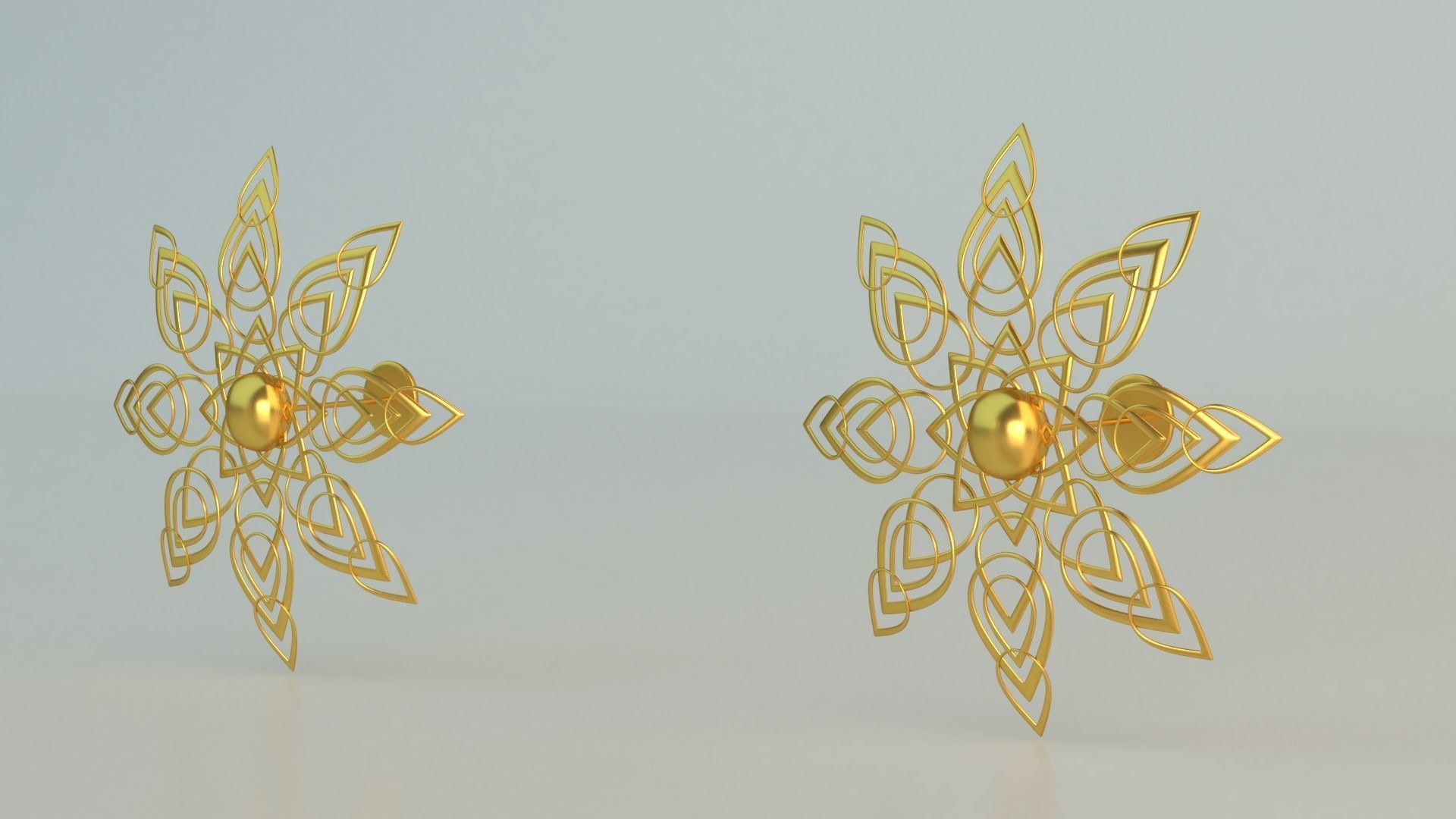 Ear Rings 3D model_2