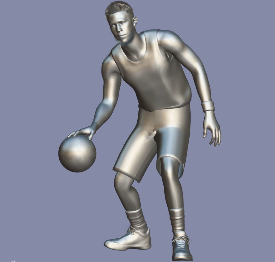 3D Rigged Devin Booker NBA Low-poly 3D model_6