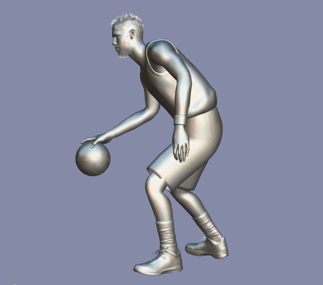 3D Rigged Devin Booker NBA Low-poly 3D model_7