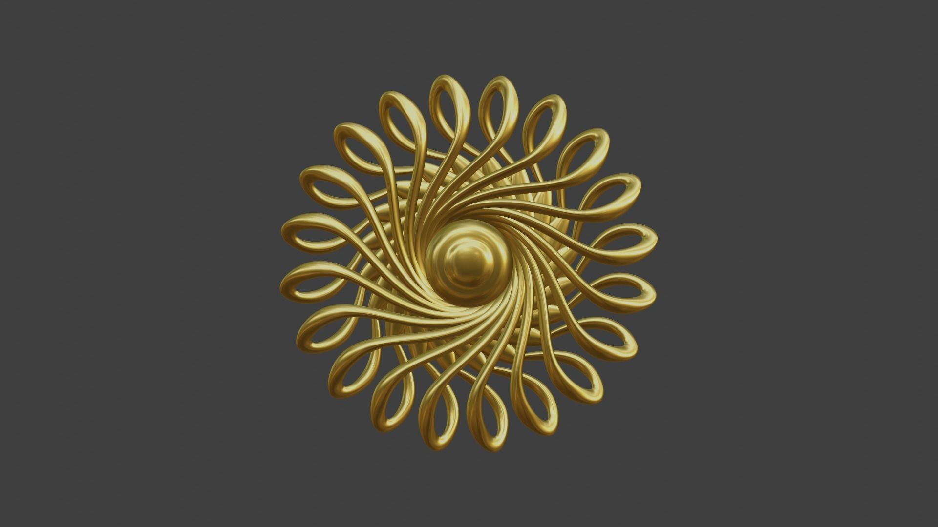 Ear Rings 3D model_1