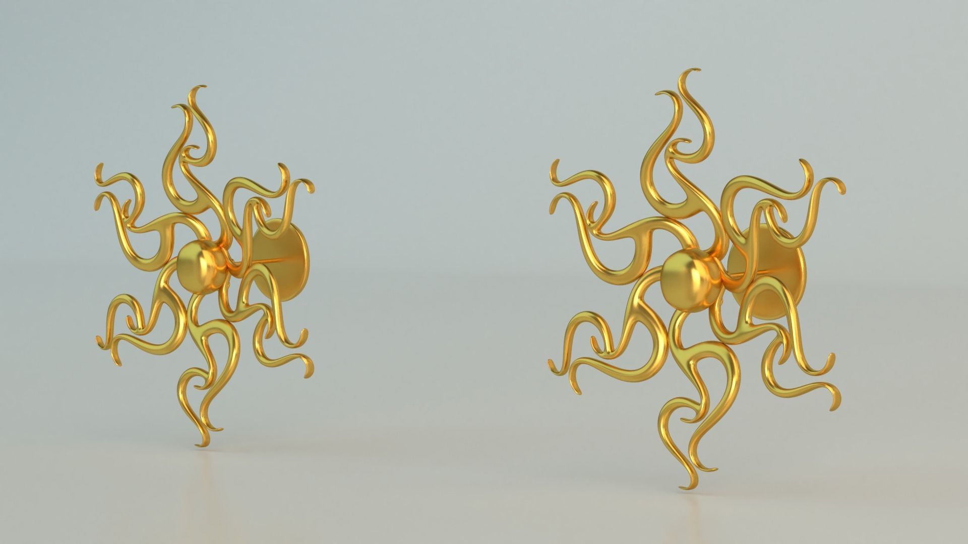 Ear Rings 3D model_2
