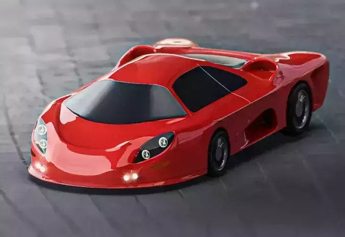 Concept car 3D model
