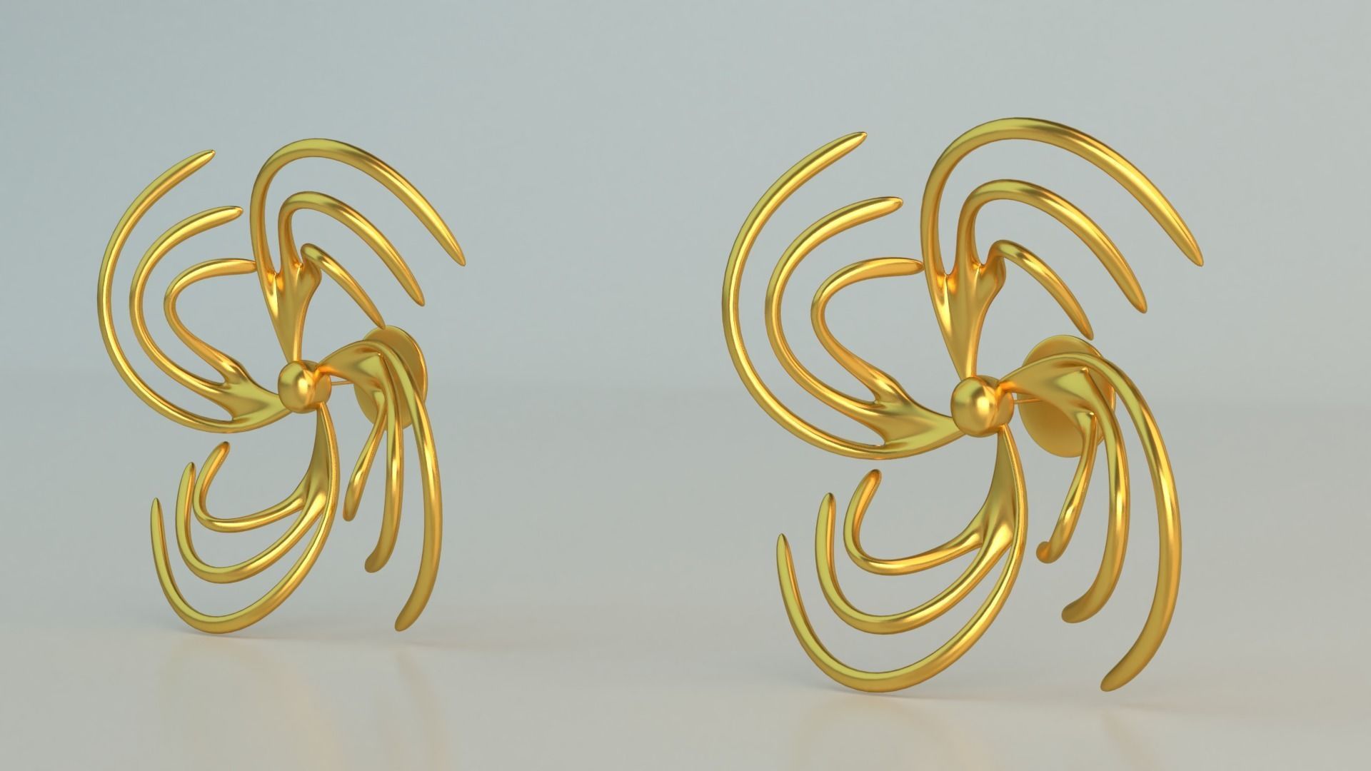 Ear Rings 3D model_2