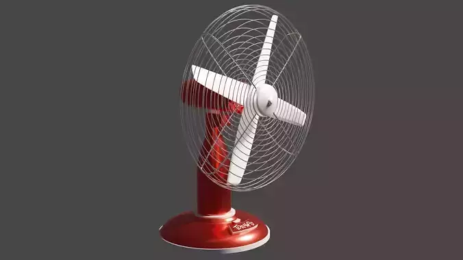 Retro Desktop Fan