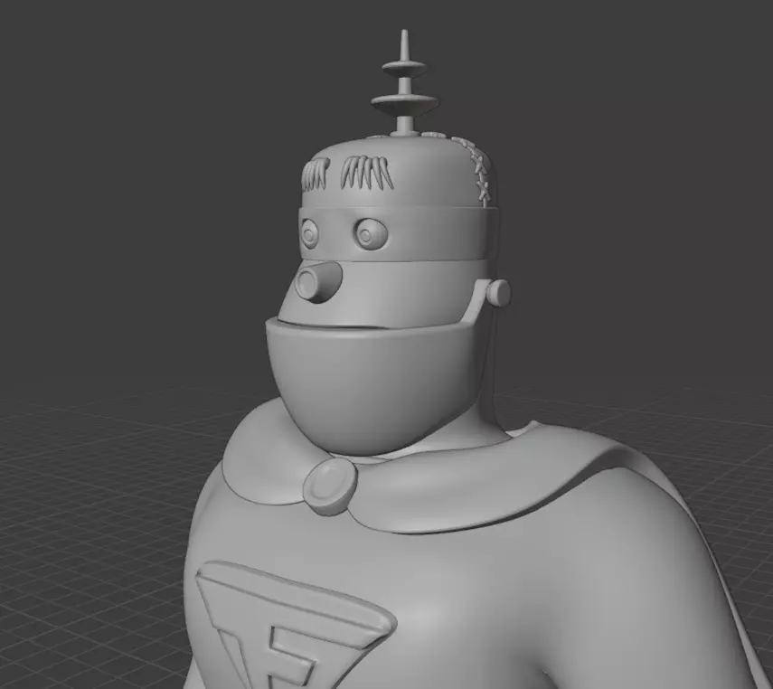 Frankenstein Junior 3D print model_0
