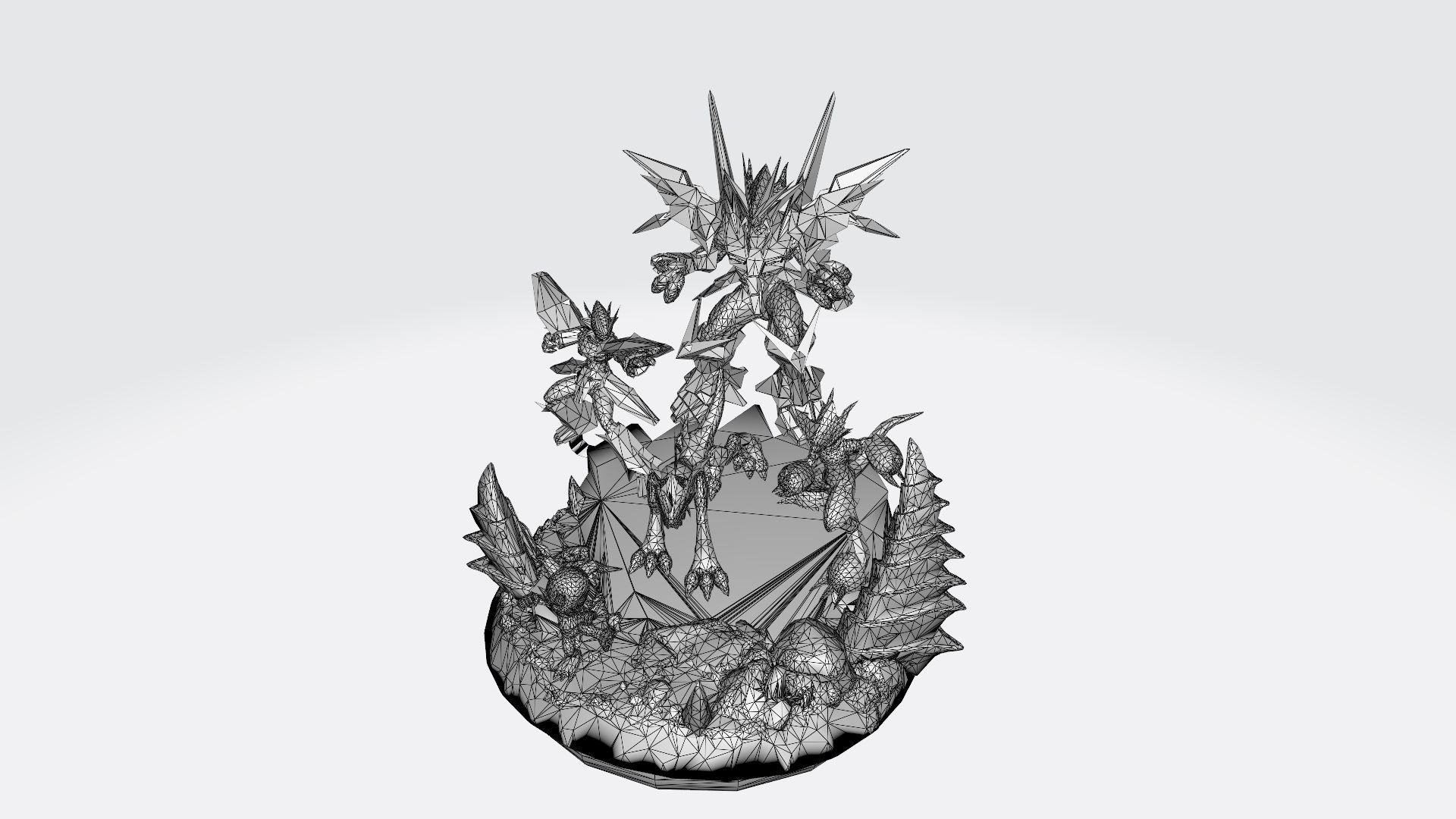 All V MON 3D print model_6