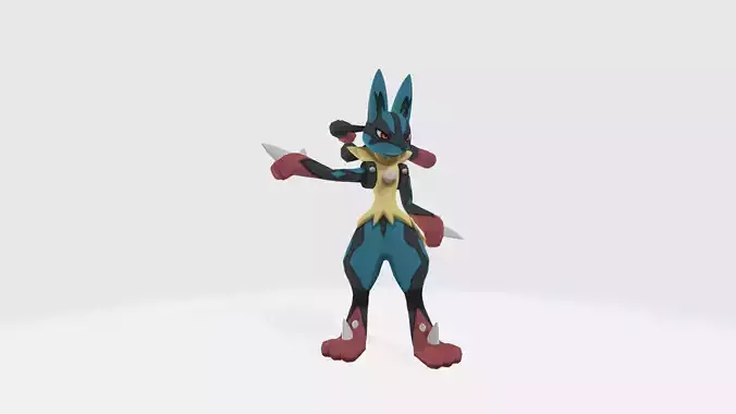 Lucario pokemon character