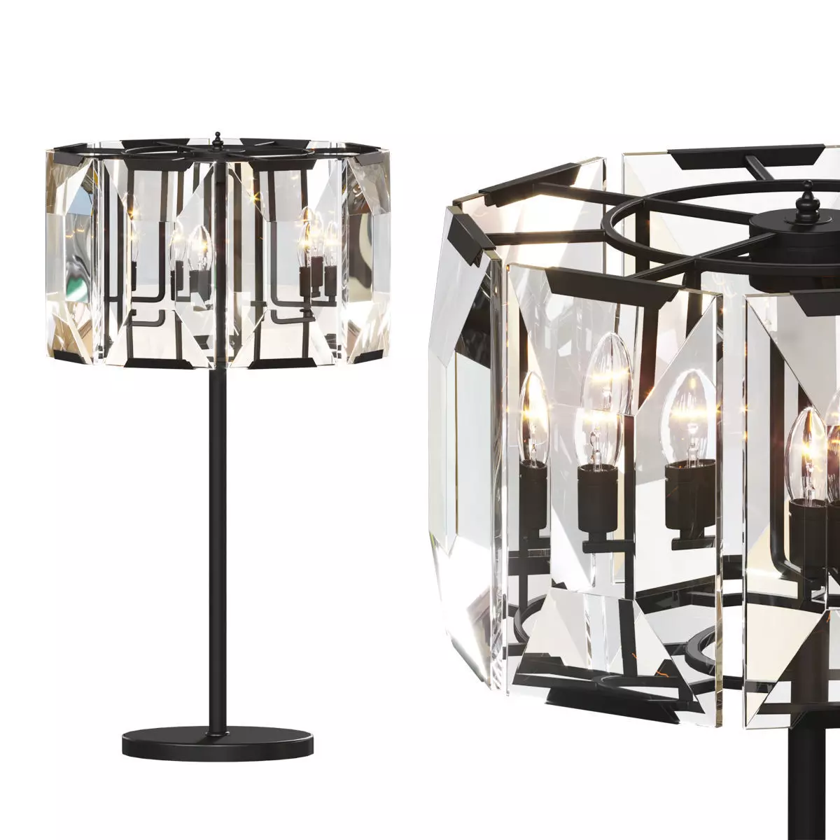 Lehome F339 Table Lamp 3D model_0