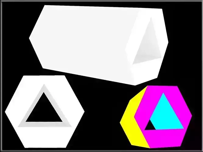 Hexagon - Triangle Hole
