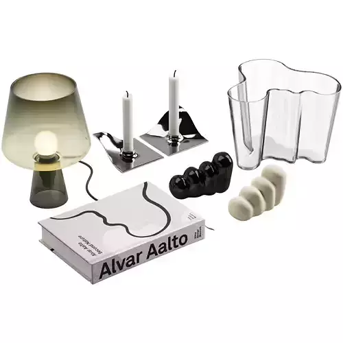 054 Living decor set ALVAR AALTO 00