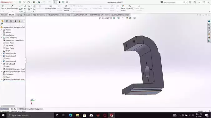 Machine clamp part 1