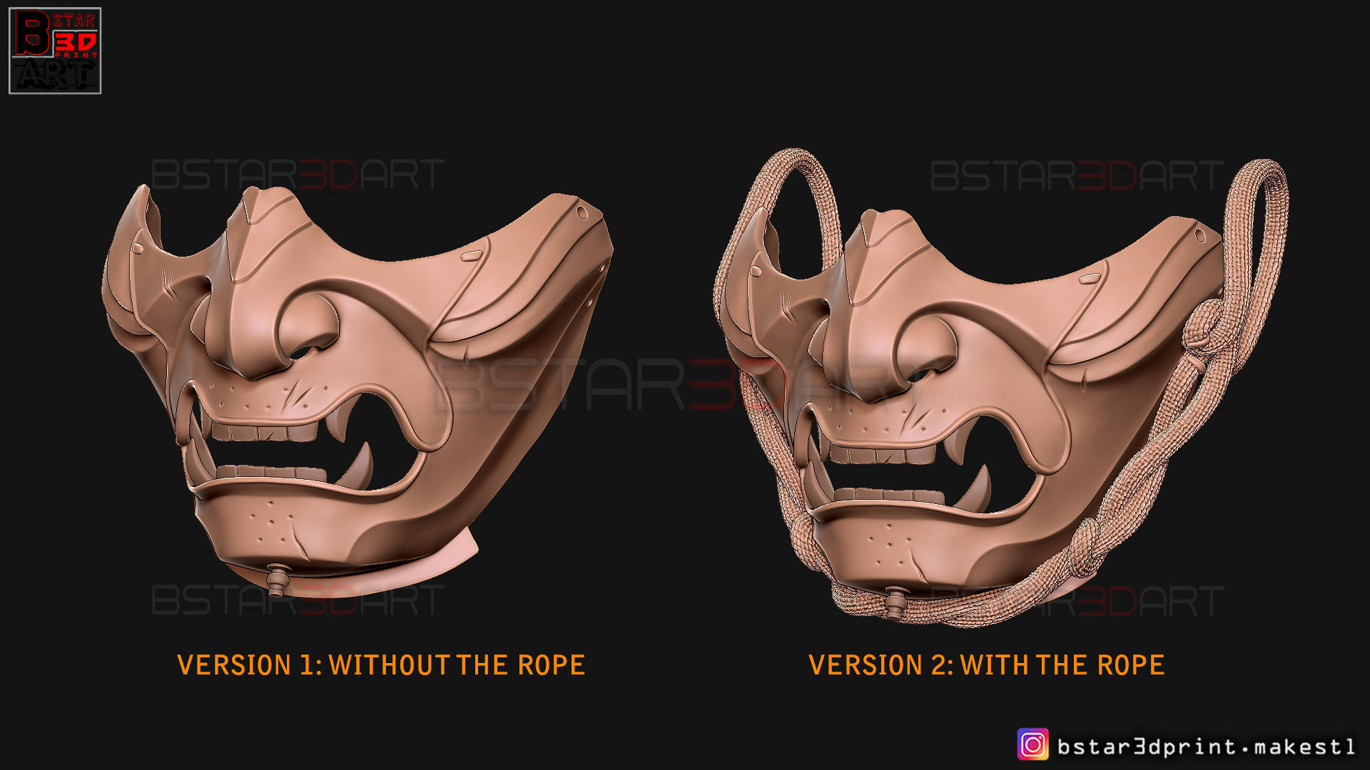 Ghost Of Tsushima - The Ghost Mask - Halloween Cosplay 3D print model_50