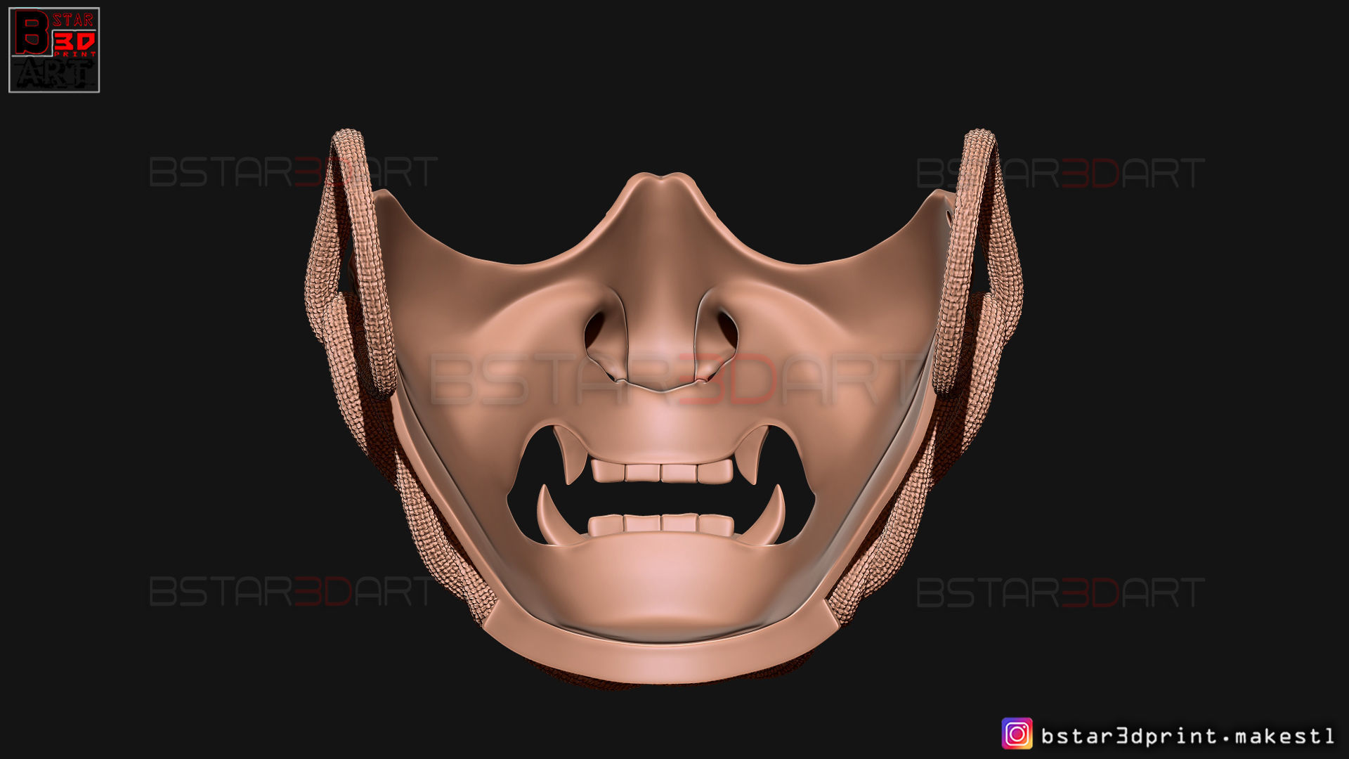 Ghost Of Tsushima - The Ghost Mask - Halloween Cosplay 3D print model_46
