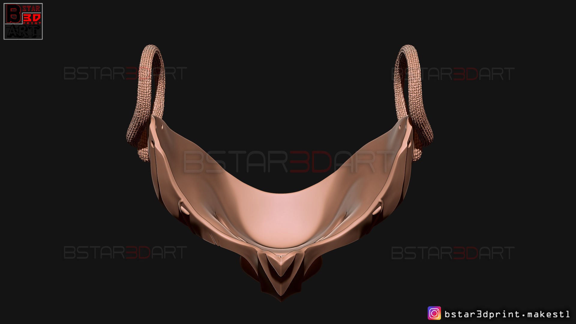 Ghost Of Tsushima - The Ghost Mask - Halloween Cosplay 3D print model_48