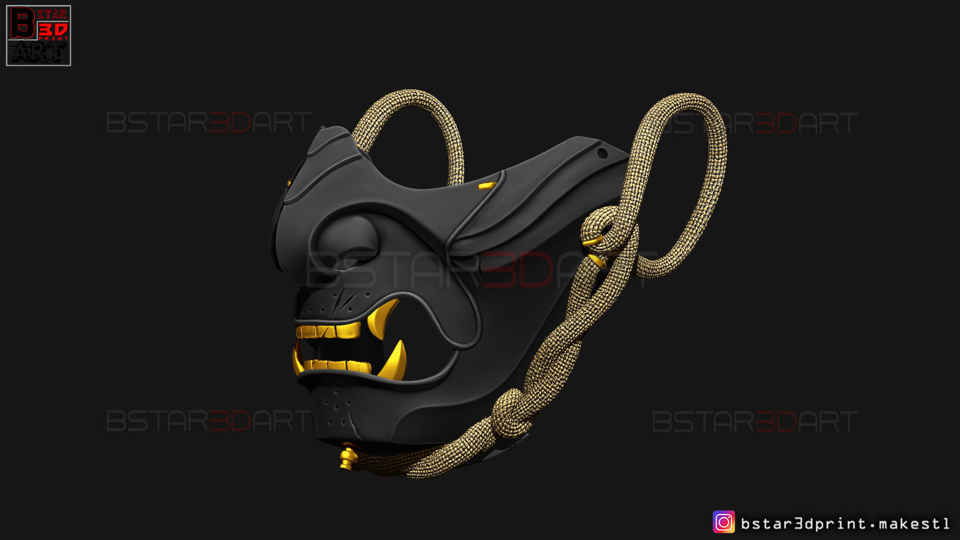 Ghost Of Tsushima - The Ghost Mask - Halloween Cosplay 3D print model_38