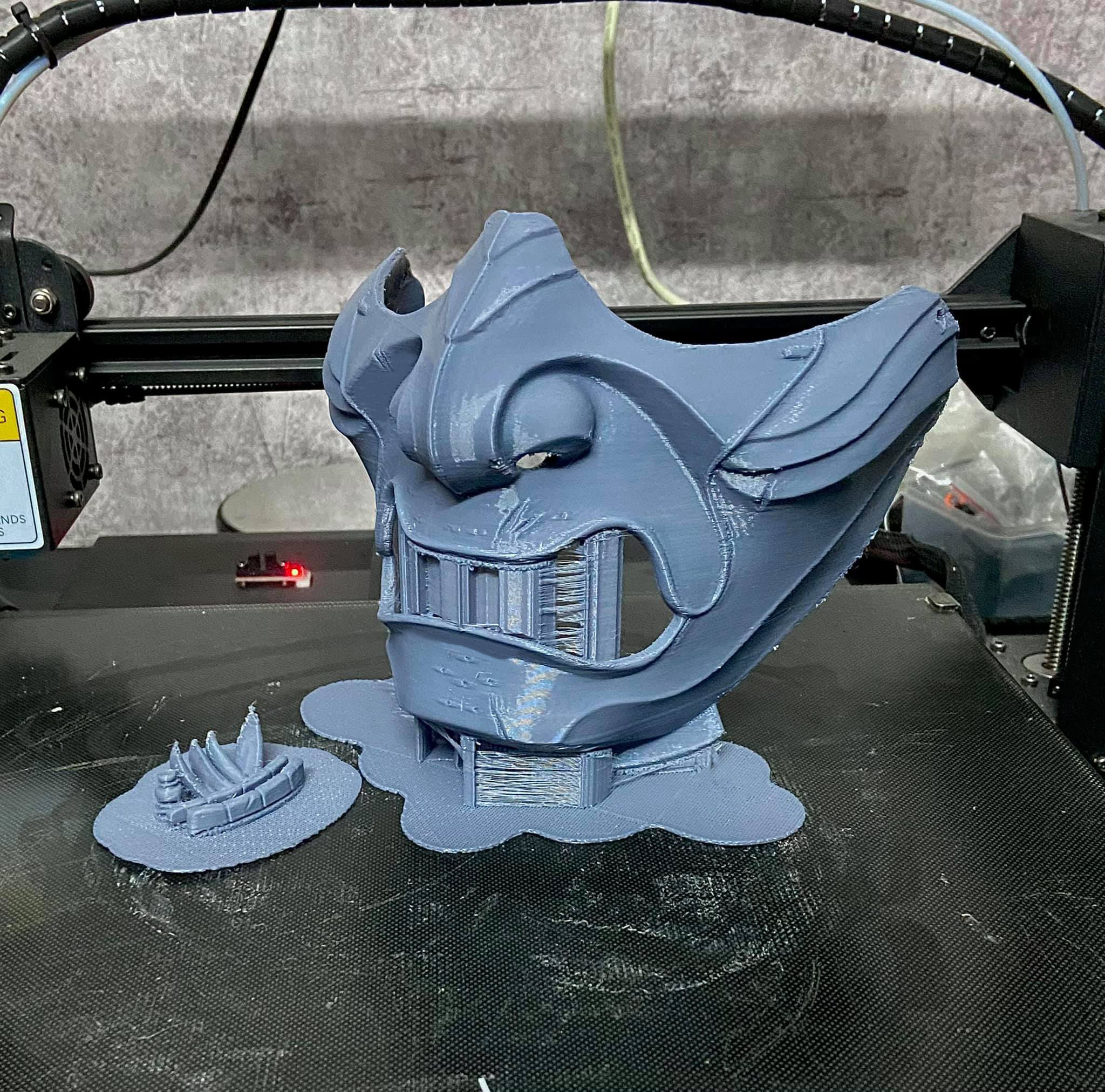 Ghost Of Tsushima - The Ghost Mask - Halloween Cosplay 3D print model_19