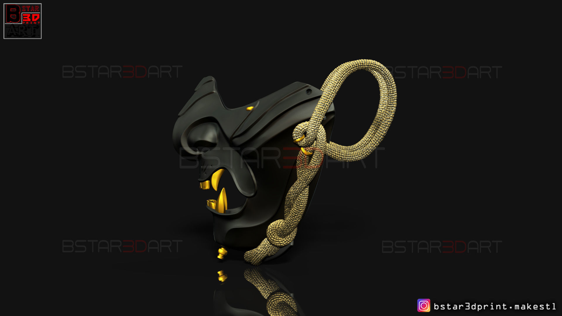 Ghost Of Tsushima - The Ghost Mask - Halloween Cosplay 3D print model_25