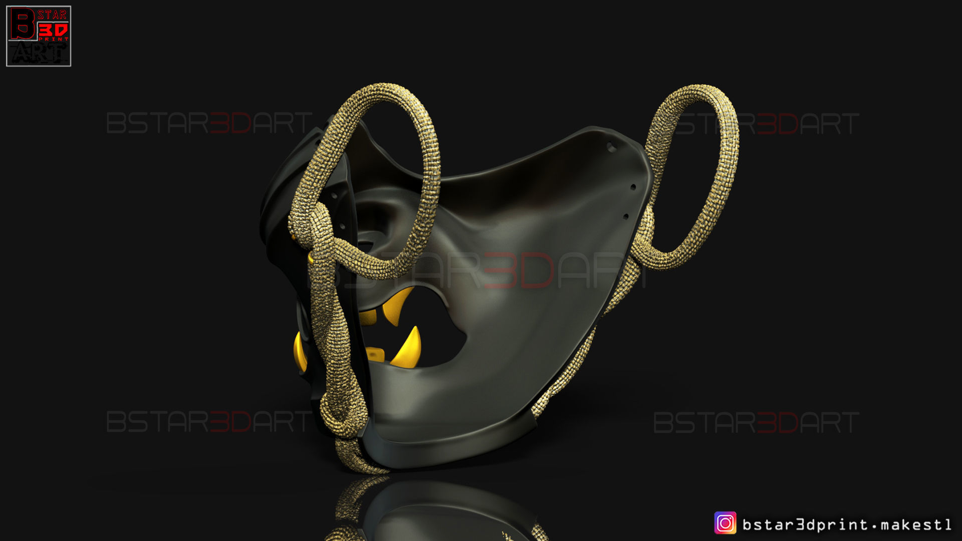 Ghost Of Tsushima - The Ghost Mask - Halloween Cosplay 3D print model_26
