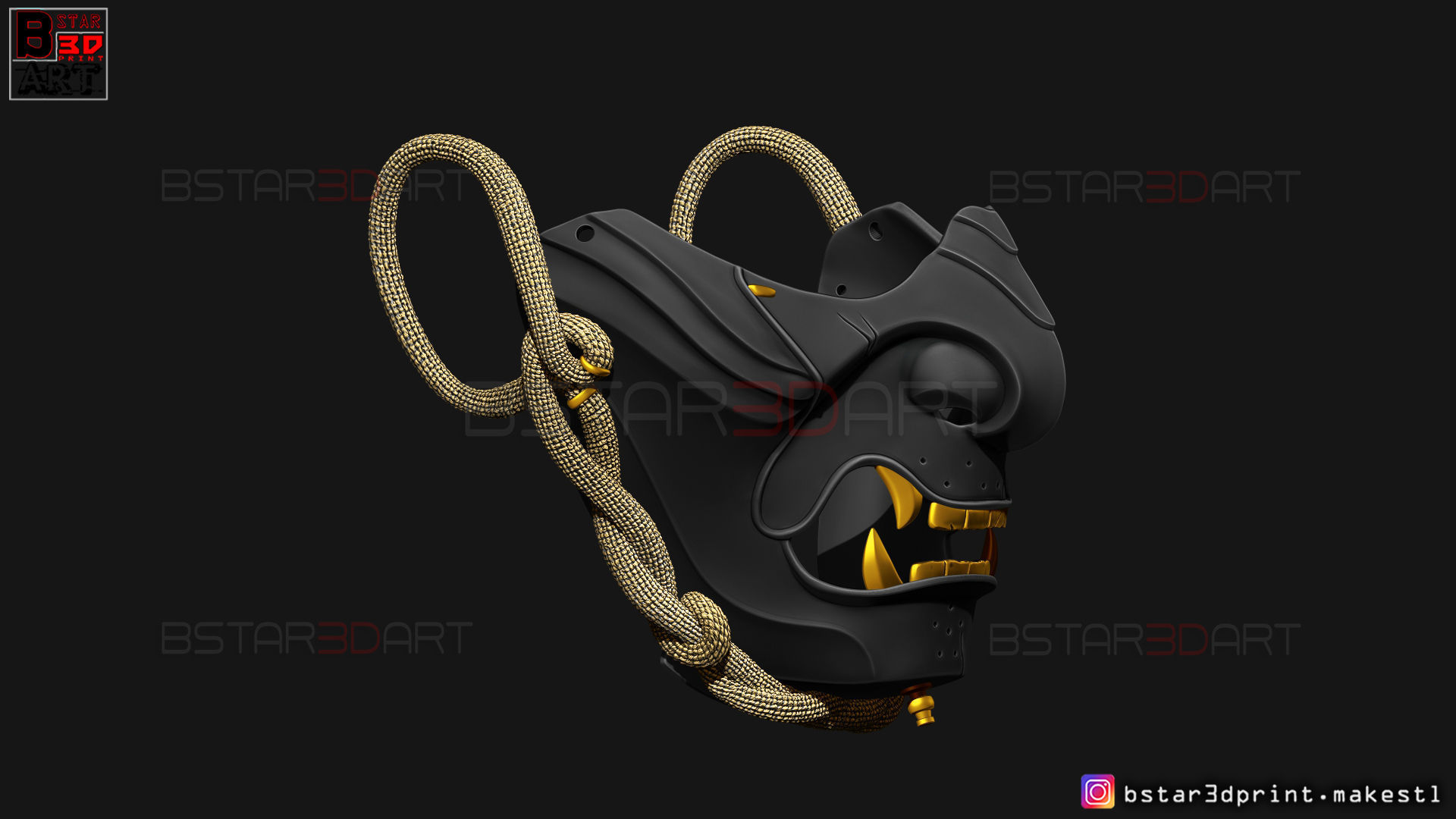 Ghost Of Tsushima - The Ghost Mask - Halloween Cosplay 3D print model_43