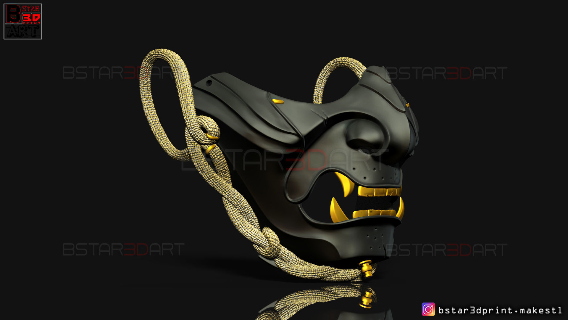 Ghost Of Tsushima - The Ghost Mask - Halloween Cosplay 3D print model_30